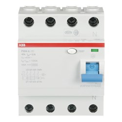 ABB F204A40/0.1 Residual Current Circuit Breaker 4-P 40A 10 kA TypeA