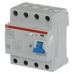 ABB F204B25/0.03 Residual Current Circuit Breaker 4-P 25A 10 kA 30mA Type B