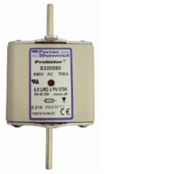 MERSEN FUSE LINK 315A NH3 DIN BLADE FOR SEMICONDUCTOR PROTECTION NHUD3-315/69 F320579