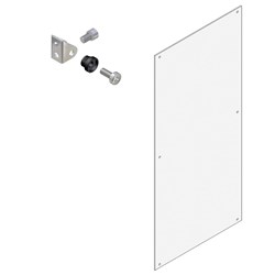 Elsteel FC14000 Flat Cover 600W 1200H 1.5mm Thick Grey + Accessories