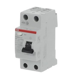 ABB FH202A25/0.03 Residual Current Circuit Breaker 2-P 25A 6 kA TypeA