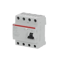 ABB FH204A40 Residual Current Circuit Breaker 4-P 40A 6 kA TypeA