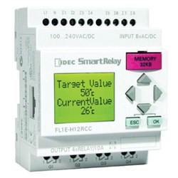 SMART RLY BASE UNIT WITHDISPLY8 I/P, 4 RLY O/P 12/24V DC