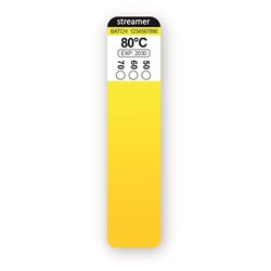 Streamer FP.RT.080B.Y1.WW Remote Fire Prevention Thermolabel 80deg C 0.3cu-m Compartment 10 Pack For 10-35sq-mm