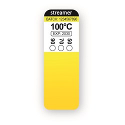 Streamer FP.RT.100A.Y1.WW Remote Fire Prevention Thermolabel 100deg C 0.1cu-m Compartment 10 Pack For Upto 10sq-mm