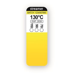 Streamer FP.RT.130A.Y1.WW Remote Fire Prevention Thermolabel 130deg C 0.1cu-m Compartment 10 Pack For Upto 10sq-mm