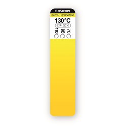 Streamer FP.RT.130B.Y1.WW Remote Fire Prevention Thermolabel 130deg C 0.3cu-m Compartment 10 Pack For 10-35sq-mm