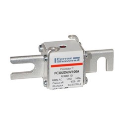 MERSEN FUSE LINK 100A 80MM FIXING FOR SEMICONDUCTOR PROTECTION BODY SIZE 30, 660V G300110