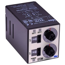 IDEC GT3W-A11AF20N Multi-Function Timer Delayed DPDT 100-240VAC