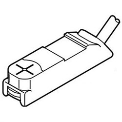 Panasonic GX-F6B-P Rectangular Inductive Proximity Sensor NC PNP-Output 1m L Cable