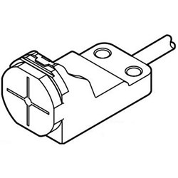 Panasonic GX-H15A Rectangular Inductive Proximity Sensor NO NPN-Output 1m L Cable