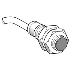 Panasonic GX-M8B Cylindrical Inductive Proximity Sensor NO NPN-Output 2m L Cable