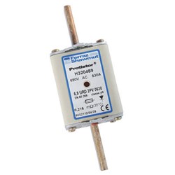 MERSEN FUSE LINK 630A NH2 DIN BLADE FOR SEMICONDUCTOR PROTECTION NHUD2-630/69 H320489