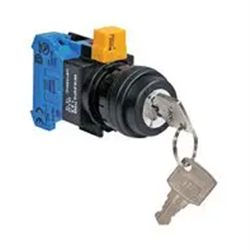 IDEC HW1K-2BF10 Selector Switch 2Position 1NO Right Maintained Knob Key Plastic Screw Terminal