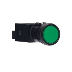 IDEC HW1P-1D2D-W Pilot Light White 110VDC 22mm Dia Mount Hole