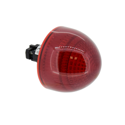 IDEC HW1P-5Q4R Pilot Light Red 24VAC/VDC 22mm Dia Mount Hole