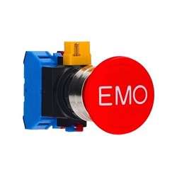 IDEC HW4B-V4F01-R Emergency Stop Pushbutton 1NO Screw