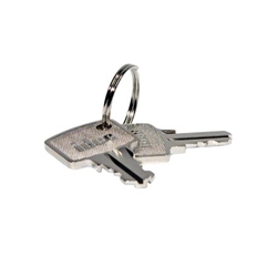 IDEC HW9Z-SKP Replacement Key Nickel Plated Brass