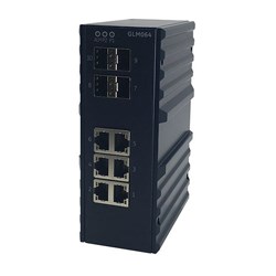 Emerson IC086GLM064 PROFINET Managed Gigabit EtherNet Switch 10/100 Mbps/1Gbps in RJ45: 6 100FX or 1000 BaseF