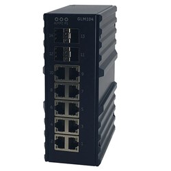 Emerson IC086GLM104 PROFINET Managed Gigabit EtherNet Switch 10/100 Mbps/1Gbps in RJ45: 10 100FX or 1000 BaseF