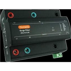 Novaris IFD2-10-12-30 Surge Filter 2 PH 10A 24VAC TS35 Aluminium IP20