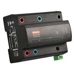 Novaris IFD2-10-50-460 Surge Filter 2 PH 10A 400VAC TS35 Aluminium IP20