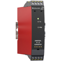 Red Lion IFM0001 Universal Frequency to Analog Converter/Speed Switch 21.6-253VAC 19.2-300VDC 0.001-100 kHz