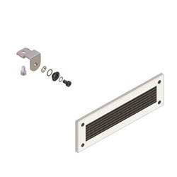 Elsteel ILC14950 Louvre Cover 800W 200H RAL7032 Grey IP43