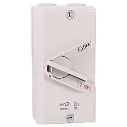 IPD IPW201 Padlockable Weatherproof Isolator 1-P 20A 240V IP66