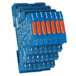 Novaris IS-SL7V5 Signal Surge Protector 5kA 10kA 7VDC TS35 IP20