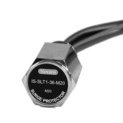 Novaris IS-SLT1-36-M20 Surge Protector 5kA 10kA 36VDC Shunt M20x1.5 Thread SS IP67