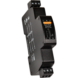 Novaris ISP2-16-3-30 ISP Isolated Series Protector 2-P 2 PH 16A 24VAC TS35 18mm W 115mm D 69mm H Aluminium IP20