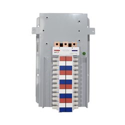 IPD 24 POLE ENCAP CHASSIS EXTENDED  TRAY TOP FEED 250A PAINTED C/W SIDE DIN &amp; 8x M5x10 SCREWS ITS25024TF