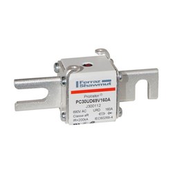 MERSEN FUSE LINK 160A 80MM FIXING FOR SEMICONDUCTOR PROTECTION BODY SIZE 30, 660V J300112