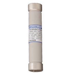 MERSEN FUSE LINK 3.15A 5.5KV VT 20*127MM FERRULE AIR INSULATED USE H099988 CLIPS K076806