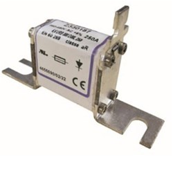 MERSEN FUSE LINK 25A GRB 80MM FIXING FOR SEMICONDUCTOR PROTECTION BODY SIZE 000, 660V K330174