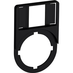 ABB KA1-8120 Legend Plate Holder Black Plastic