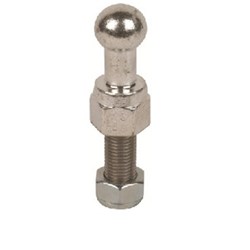 DEHN KFP20M1645SSM Straight Fixed Ball Point With Threaded Bolt and Nut 33500A 23700A 20mm Thread Bolt Mount M16x45mm