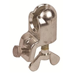 DEHN KKH25FS Ball Head Cap 42000A 25mm Fixed Ball Point 8mm W 3mm D 17mm H Copper Alloy