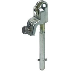 DEHN KKH20SQL Ball Head Cap 33500A 20mm Fixed Ball Point 58mm W 31.5mm D 200mm H Copper Alloy