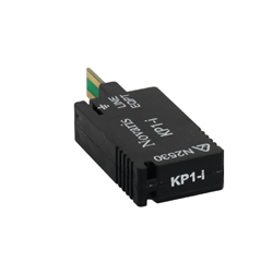 Novaris KP1-T Telephone Protector 10kA 200VDC KRONE LSA-PLUS 21mm W 9.5mm D 53.3mm H ABS Black EDM IP20