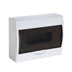 ABB LC06STE Load Center 6 -Module 1 -Row Plastic Clear Surface Mount IP40