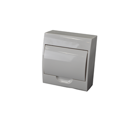 ABB LC08SWE Load Centre 8 -Module Plastic White Surface Mount IP40