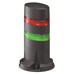 IDEC LD6A-2DZQB-RG Signal Light Tower Direct Mount Red/Green