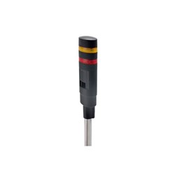 IDEC LD6A-2PZQB-RY Signal Light Tower Pole Mount Red/Yellow