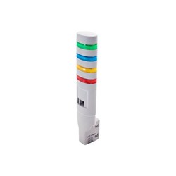 IDEC LD6A-4WZQB-RYSG Light Tower Wall Mount 230/240VDC Red/Yellow/Blue/Green