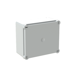 ABB LE00874 Plastic Enclosure Rectangular Plastic Grey 160W 135H 77D Clear Door
