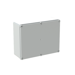 ABB LE00878 Plastic Enclosure Rectangular Plastic Grey 310W 110D Clear Door