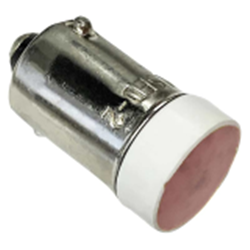 IDEC LSED-1RN LED Lamp Red 12VDC BA9S/13 Lamp Base