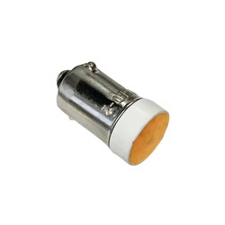 IDEC LSED-2AN LED Lamp Amber 24VDC BA9S/13 Lamp Base